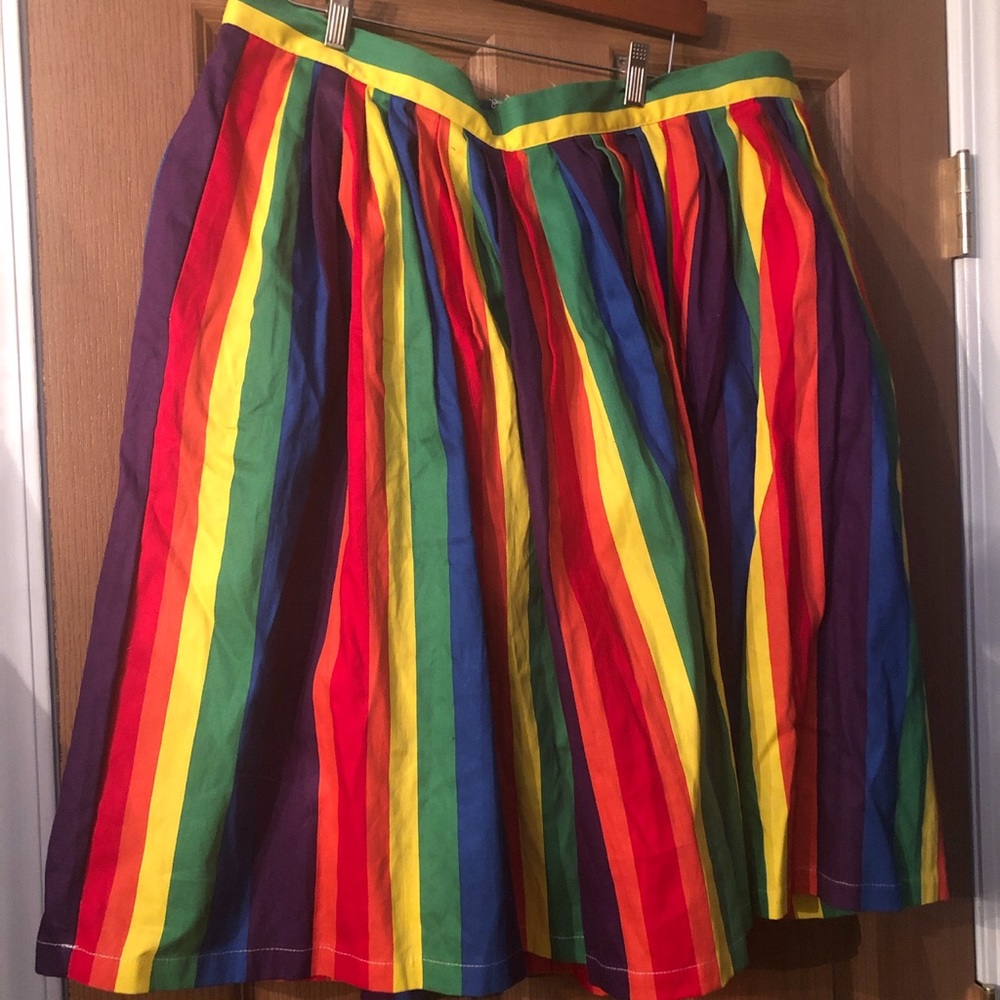 ModCloth Rainbow Skirt